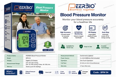 PEERBIO Blood Pressure Monitor – BPM 04
