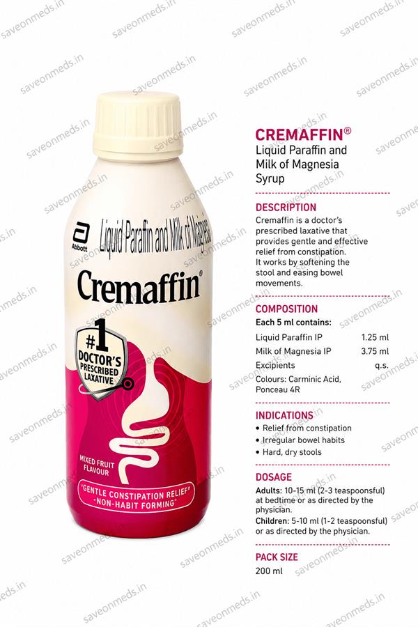 CREMAFFIN PINK SYRUP
