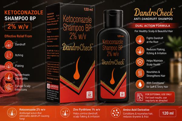 DANDROCHECK 2% SHAMPOO