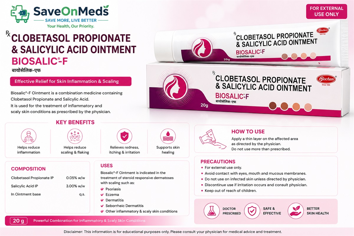 Biosalic-f ointment 20g