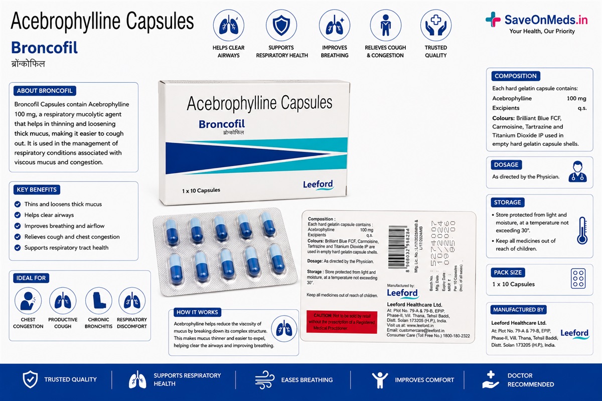 Broncofil capsules