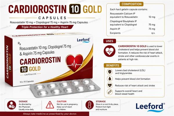 CARDIOROSTIN 10 GOLD