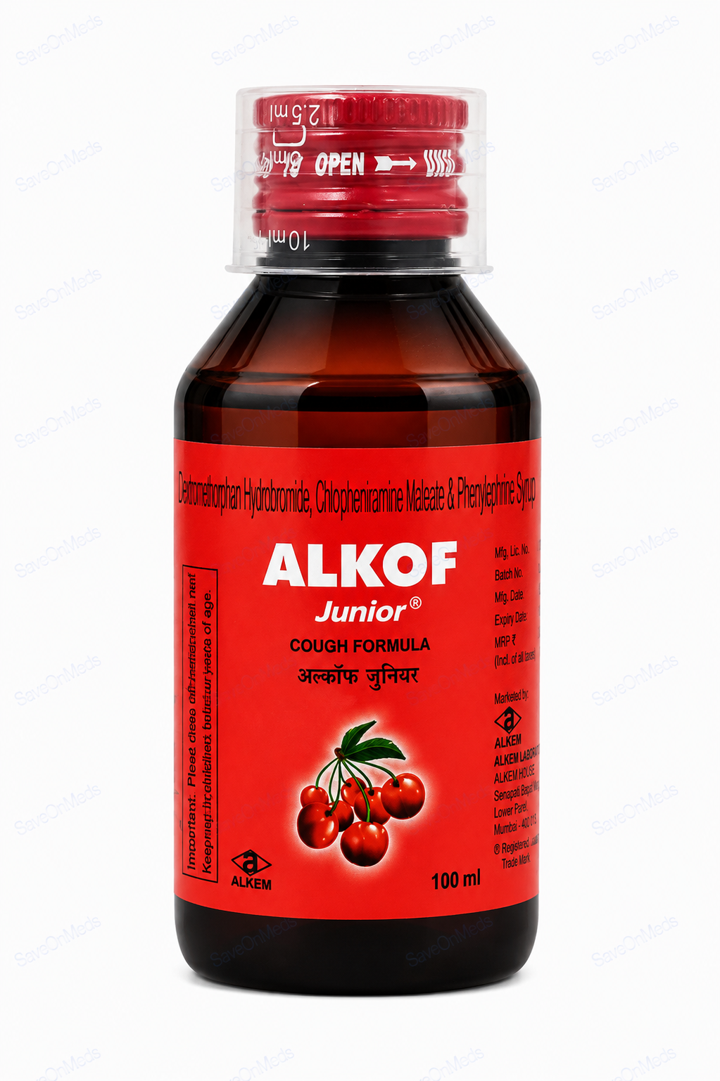 Alkof junior syrup 100 ml