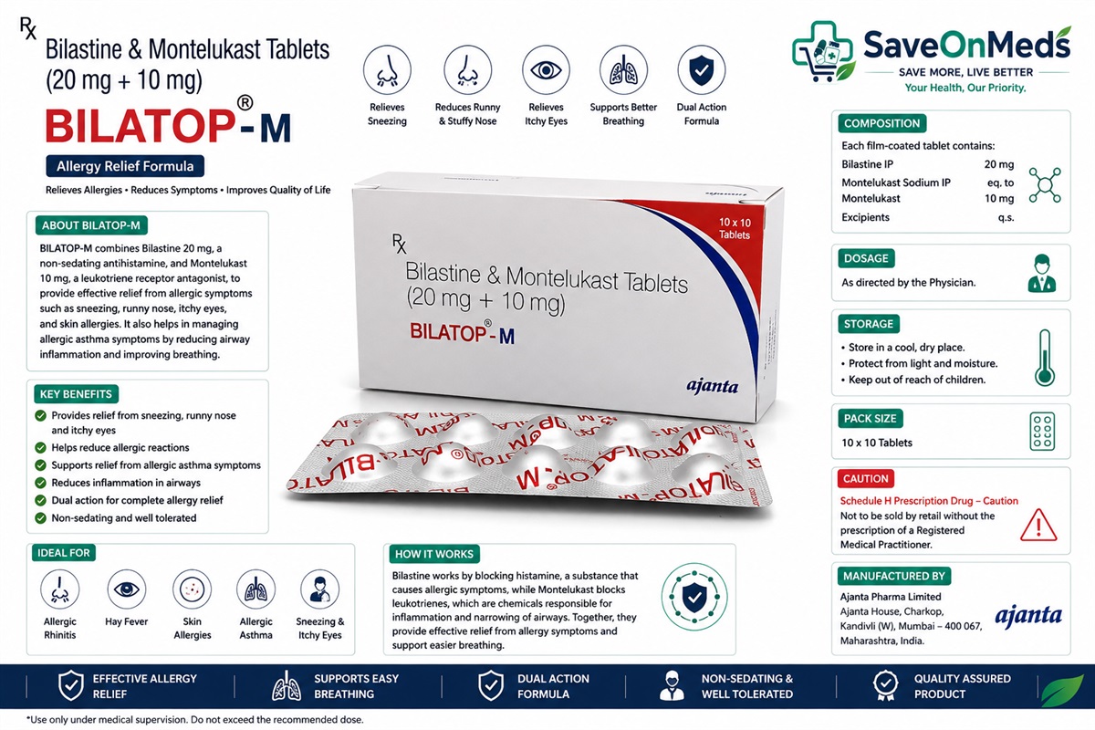 Bilatop-m tablets
