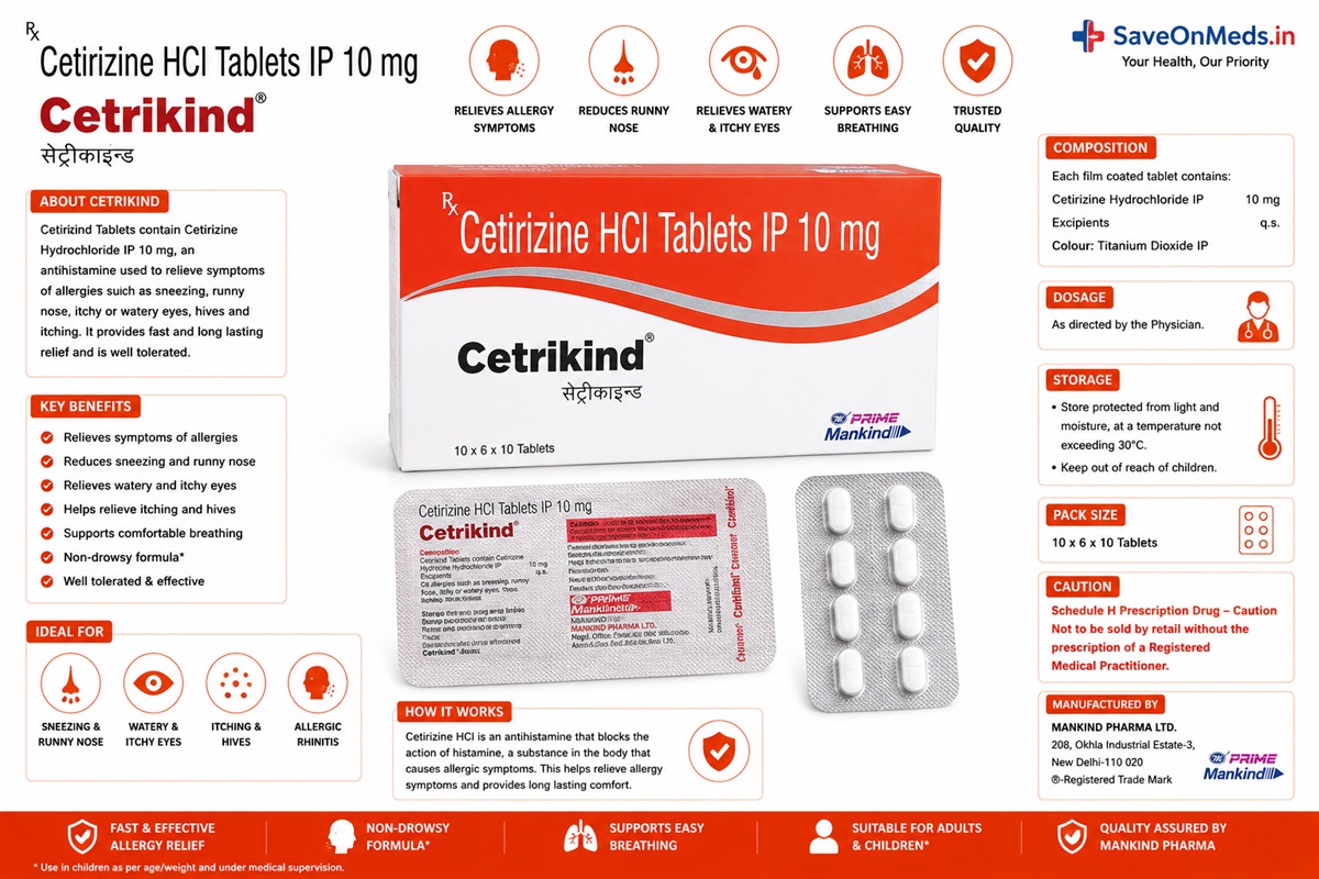 Cetrikind tablets