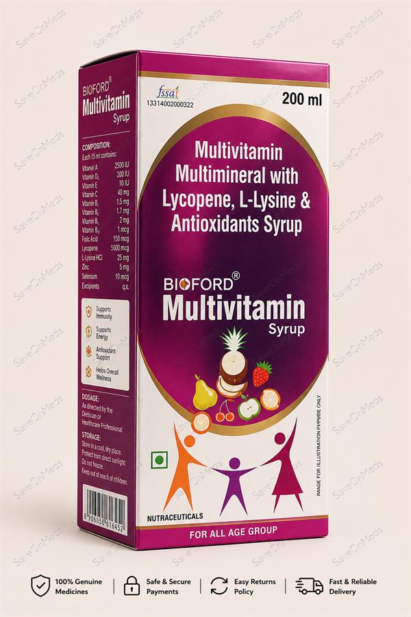 Bioford multivitamin syrup 200 ml