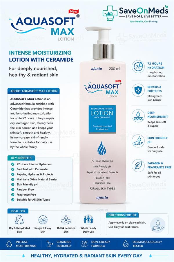Aquasoft max lotion 200 ml