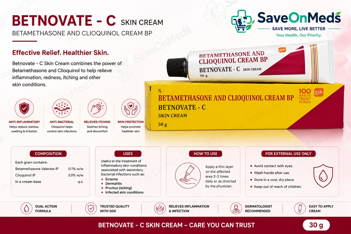 Betnovate-c skin cream 30 g