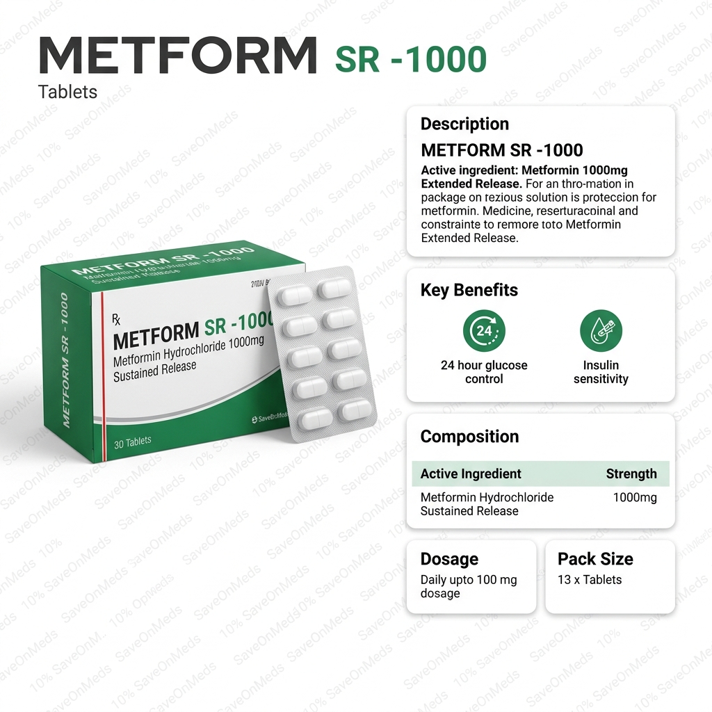 Metform sr -1000